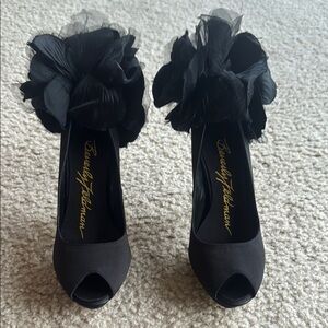 Beverly Feldman Black Elegant Heels